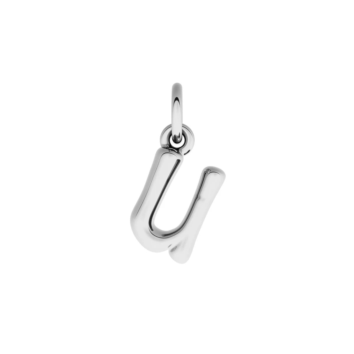 Made Mine Fine Charm - Molten Initial (Silver) - Image 8