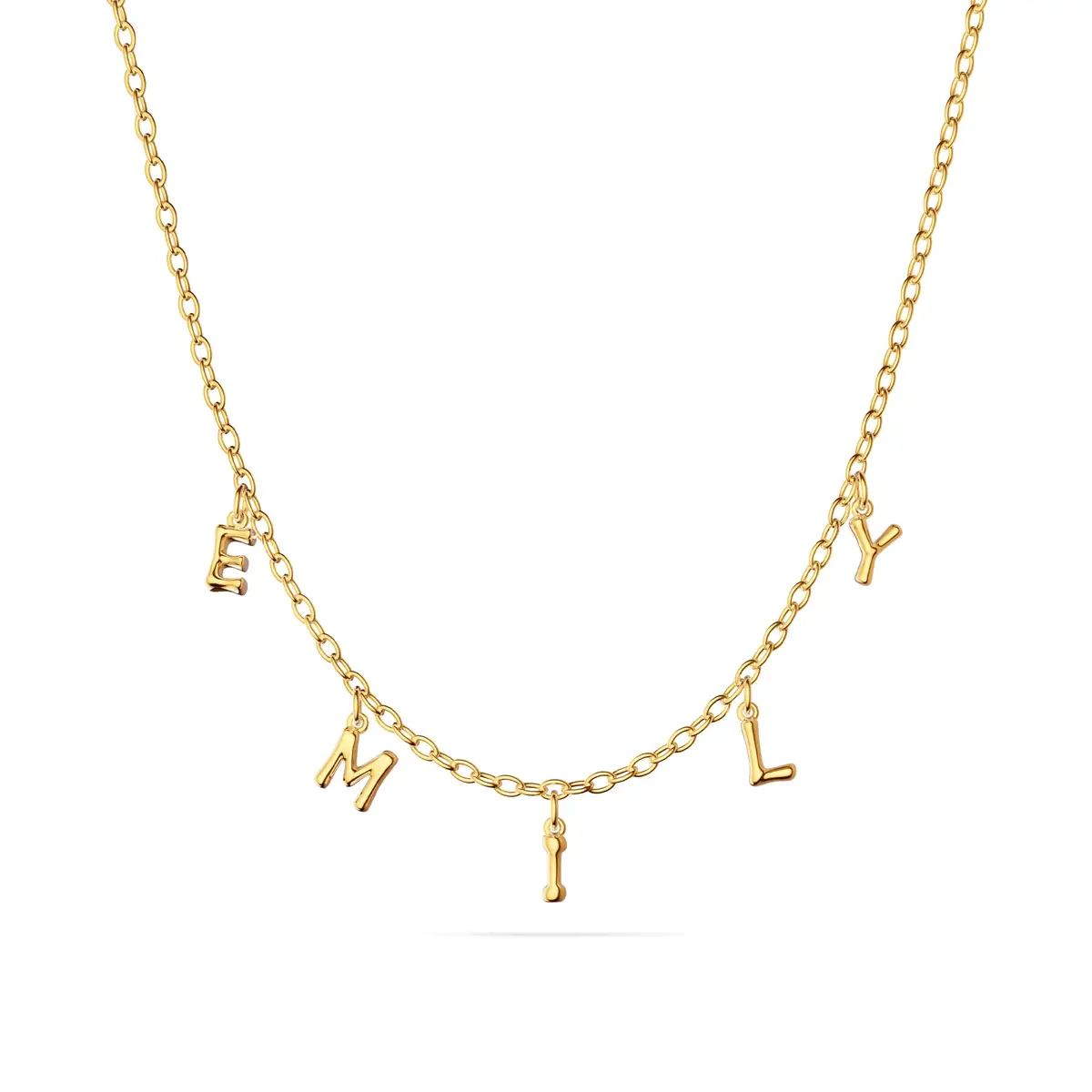Made Mine Fine Name Necklace (Gold)