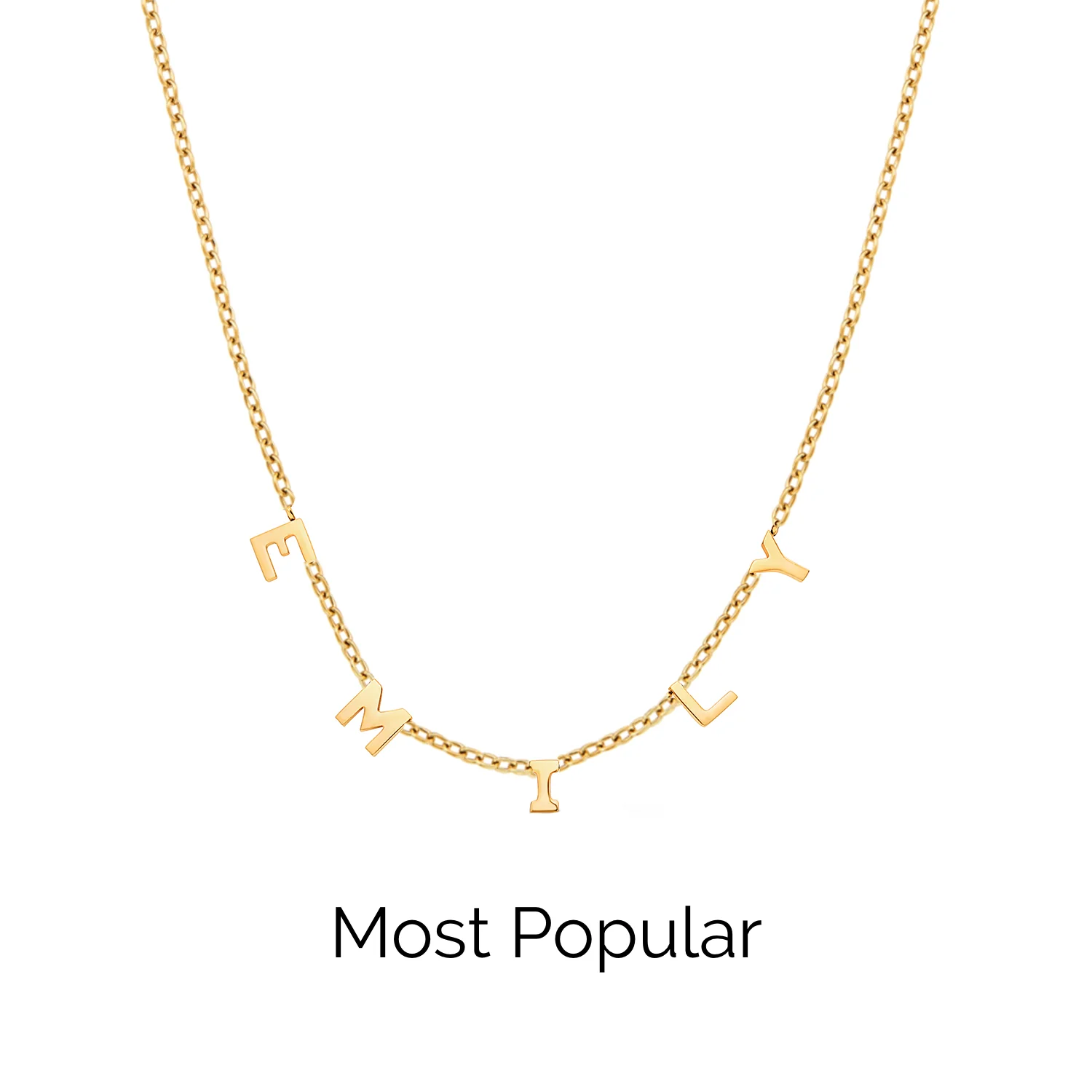 Made Mine Name Necklace (Gold) - Image 15