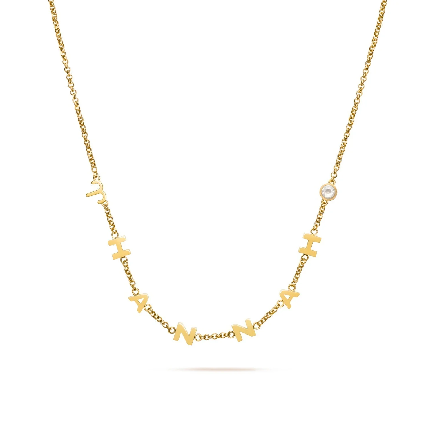 Made Mine Name Necklace (Gold) - Image 9