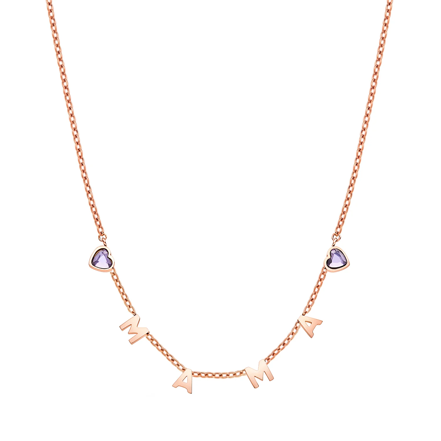 Made Mine Name Necklace - Rose Gold - Image 15
