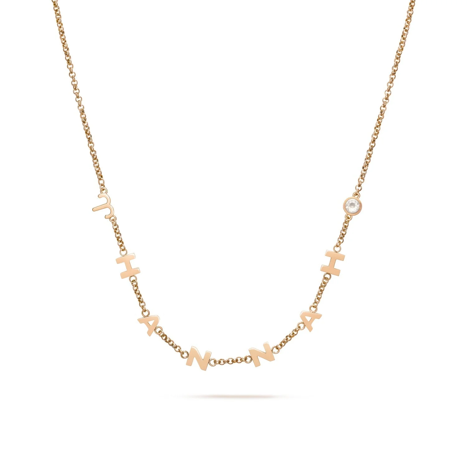 Made Mine Name Necklace - Rose Gold - Image 9