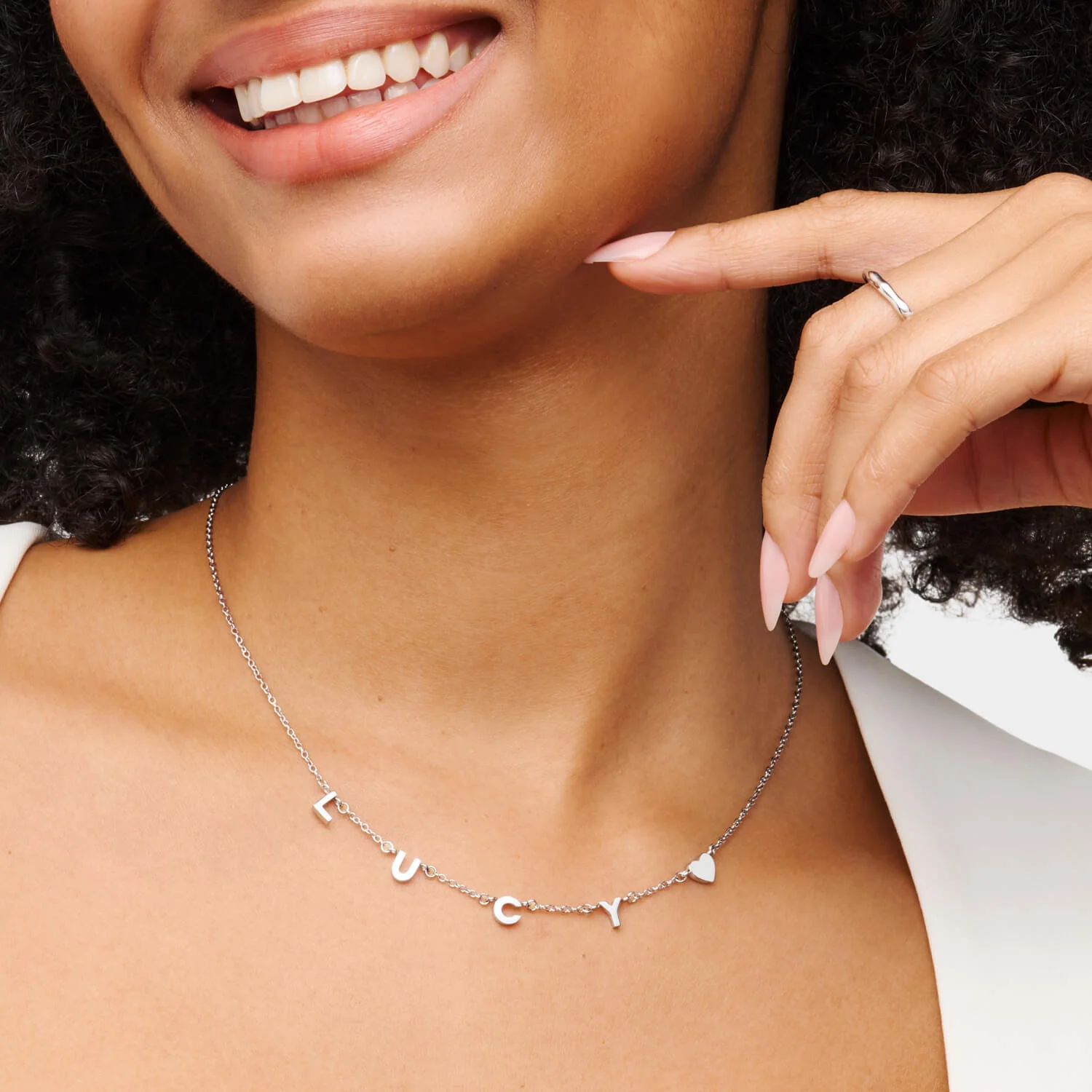 Made Mine Name Necklace (Silver) - Image 2