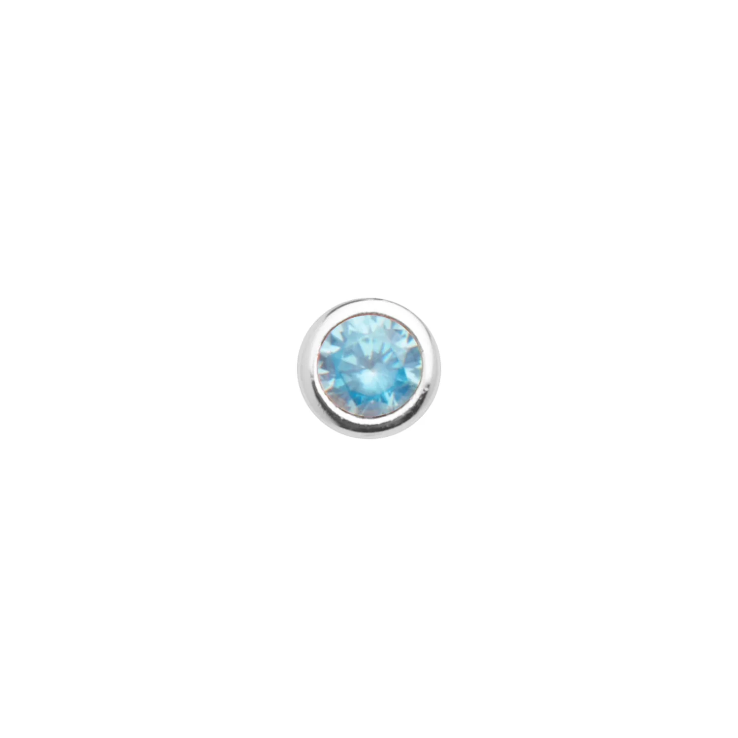 Mini Birthstone Bracelet (Silver) - Image 5