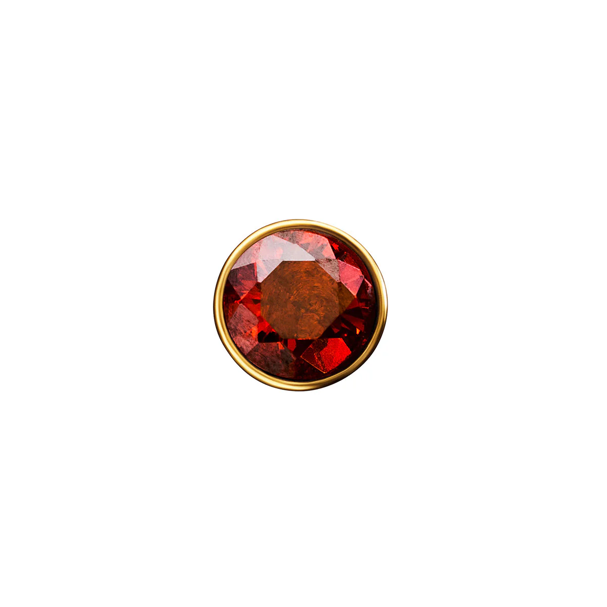 Floating Birthstone Charm (Gold)
