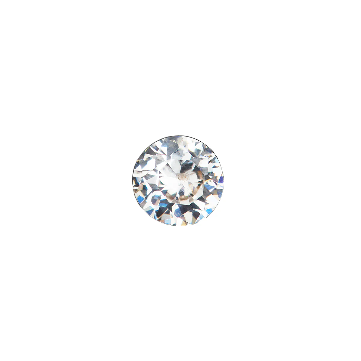 Mini Monogram Birthstone Tag Necklace (Silver) - Image 14
