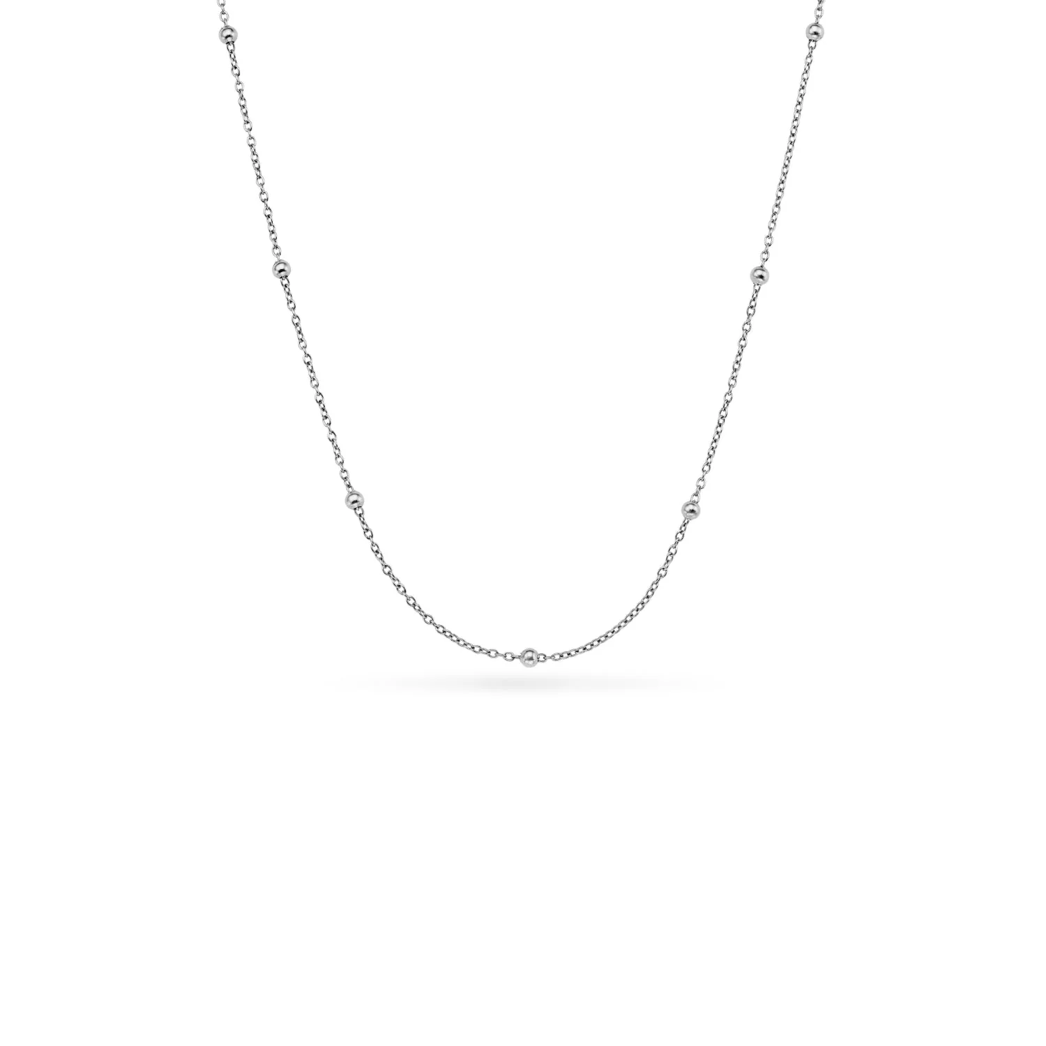 Mini Pearl Necklace Bridesmaids Gift Set (Silver) - Image 5