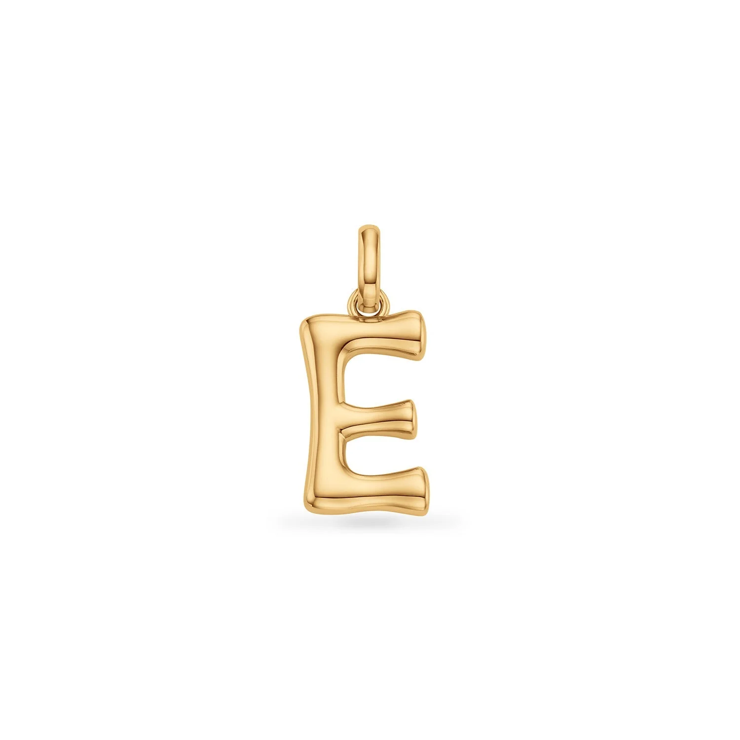 Molten Initial Pendant (Gold) - Image 5