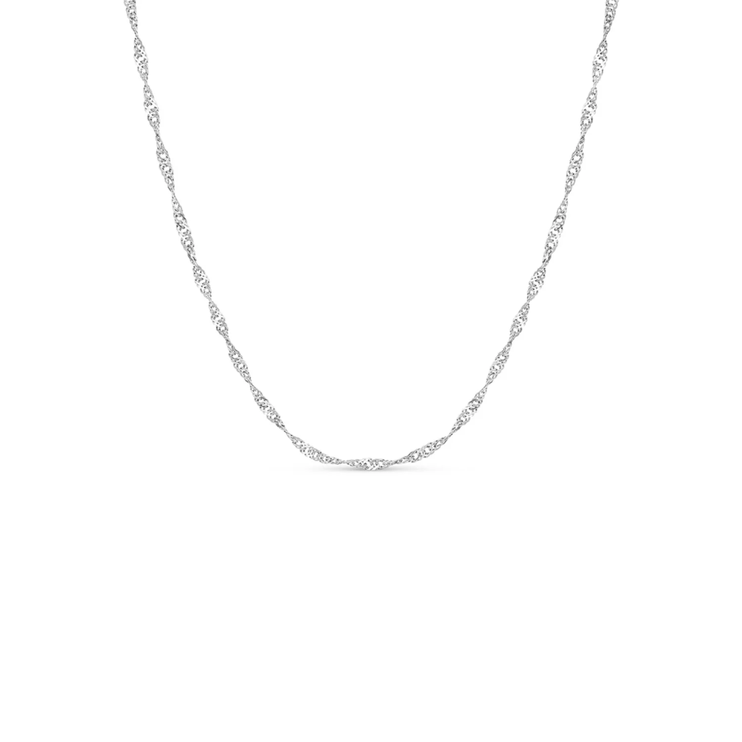 Mother of Pearl Cushion Necklace (Silver) - Image 10