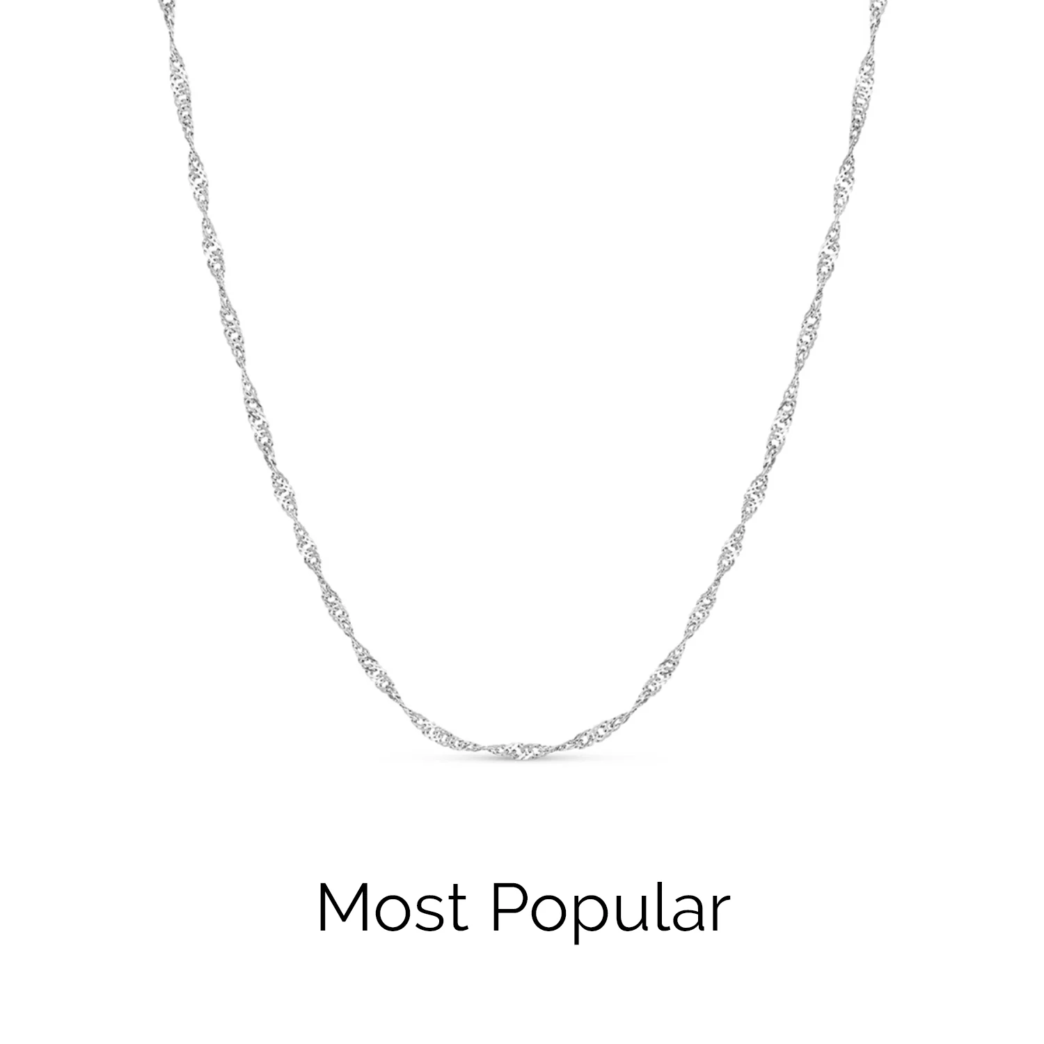 Mother of Pearl Cushion Necklace (Silver) - Image 11