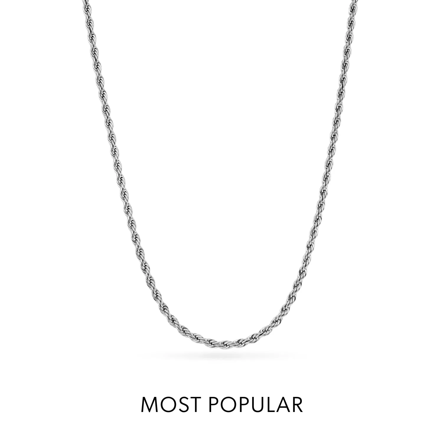 Mother of Pearl Cushion Necklace (Silver) - Image 12