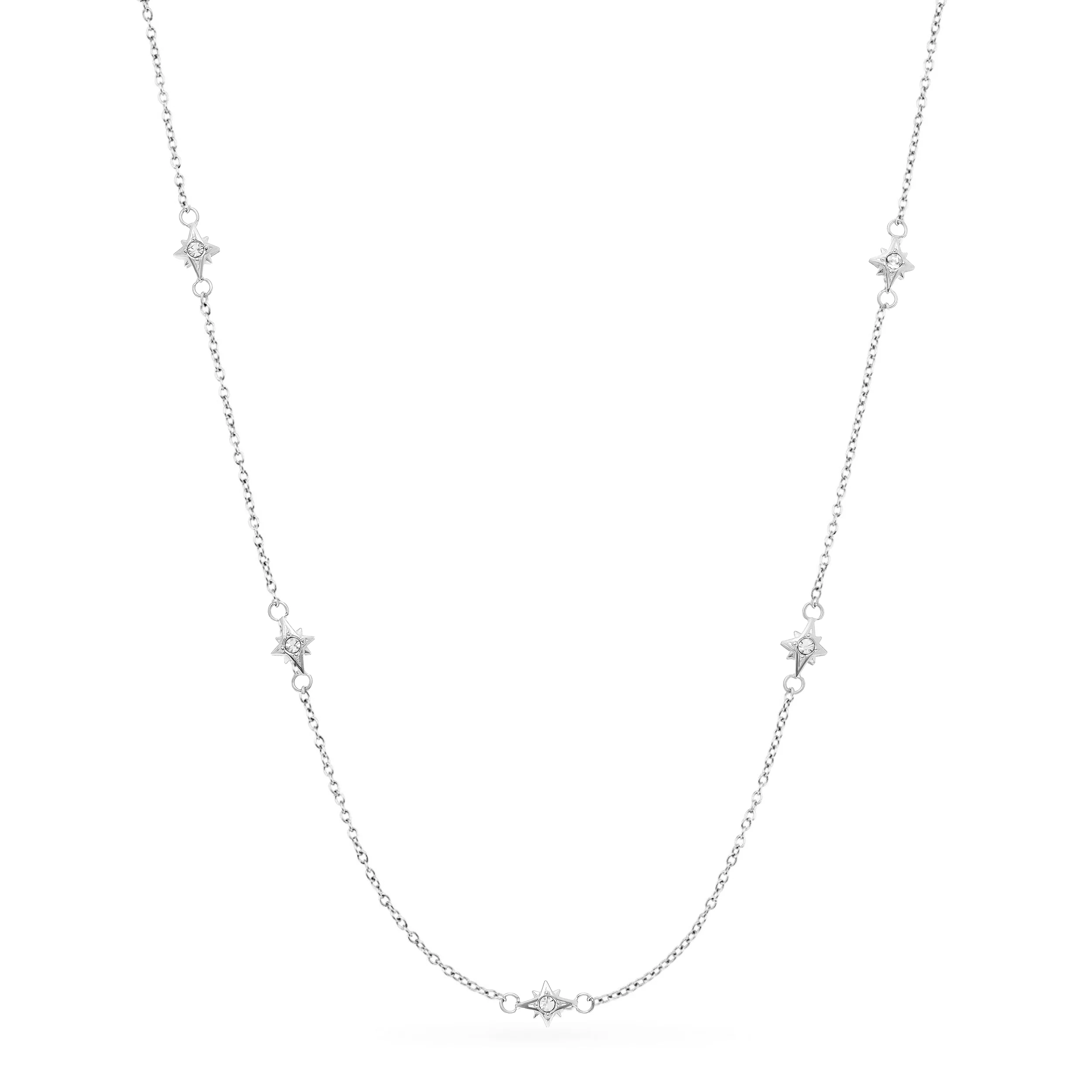 Mother of Pearl Cushion Necklace (Silver) - Image 28