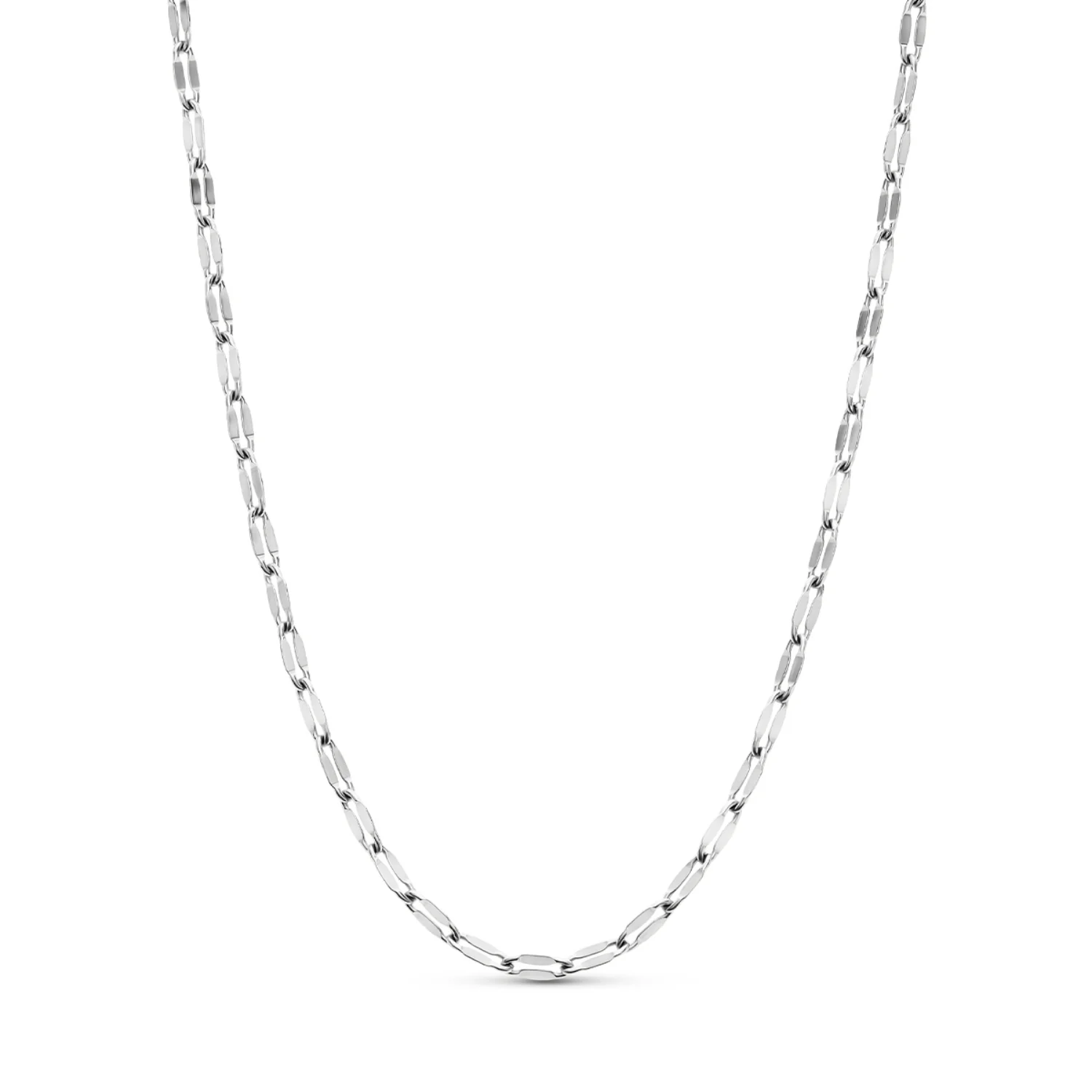 Mother of Pearl Cushion Necklace (Silver) - Image 6