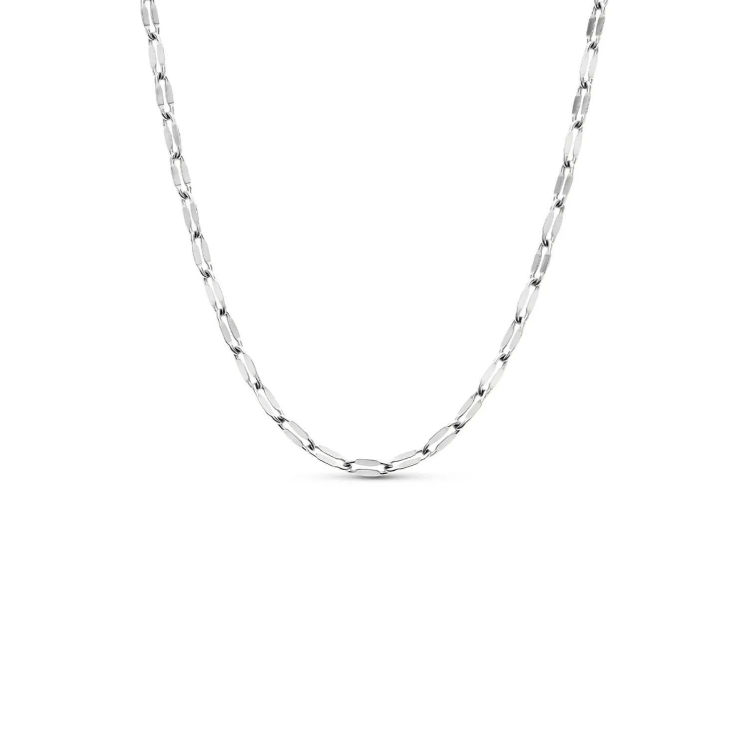 Mother of Pearl Cushion Necklace (Silver) - Image 7