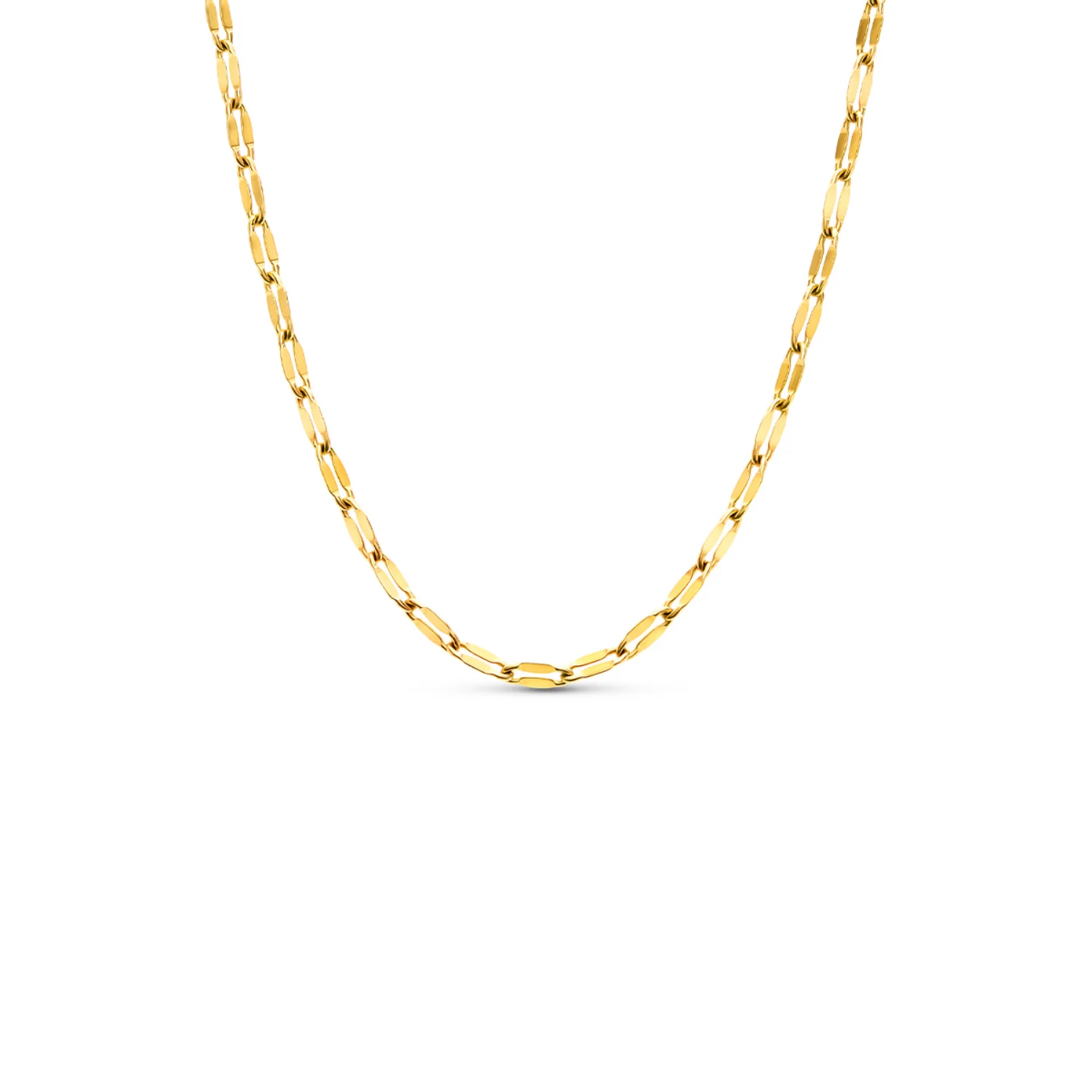 Mother of Pearl Cushion Necklace (Gold) - Image 15
