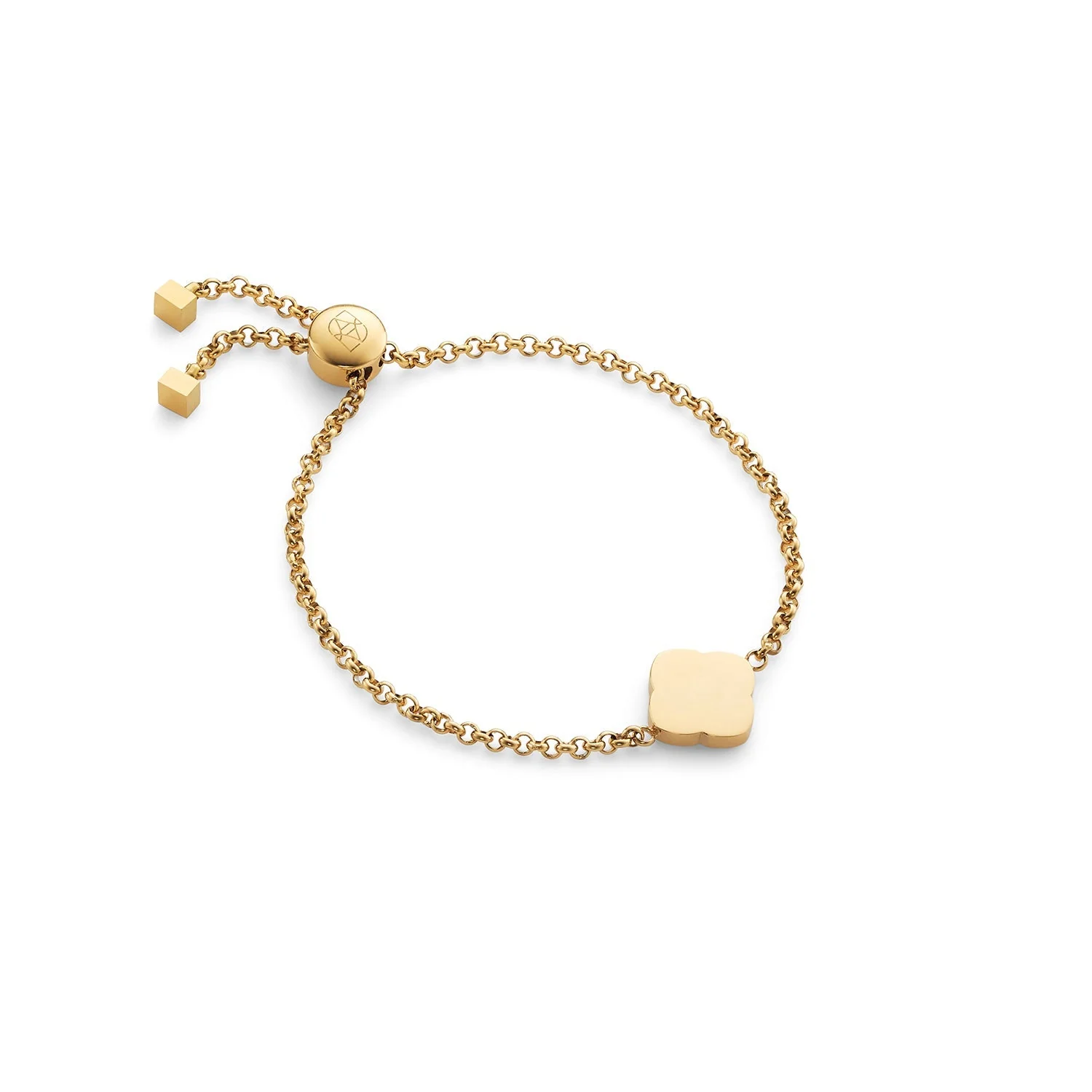 Pearl Clover Bracelet (Gold) - Image 7