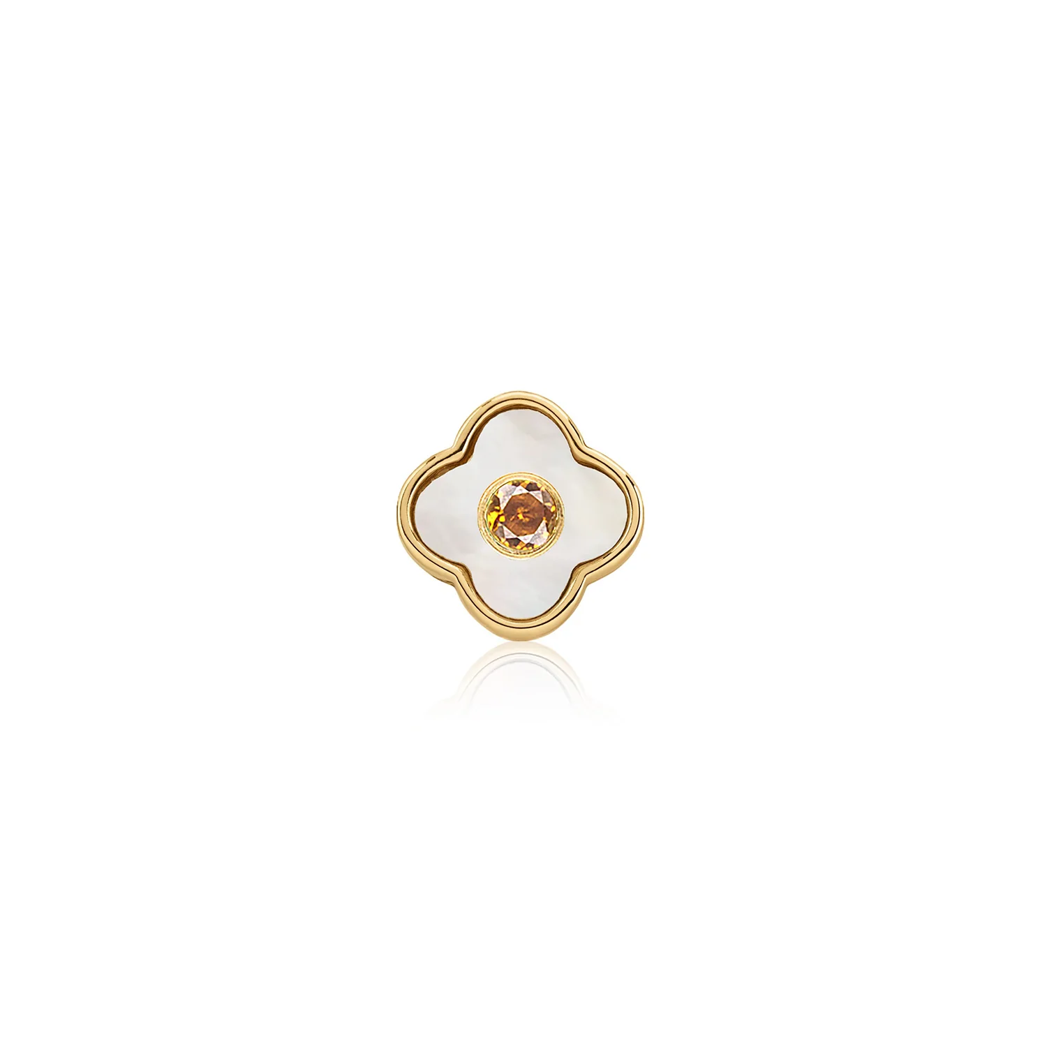 Pearl Clover Charms (Gold) - Birthstones - Image 6