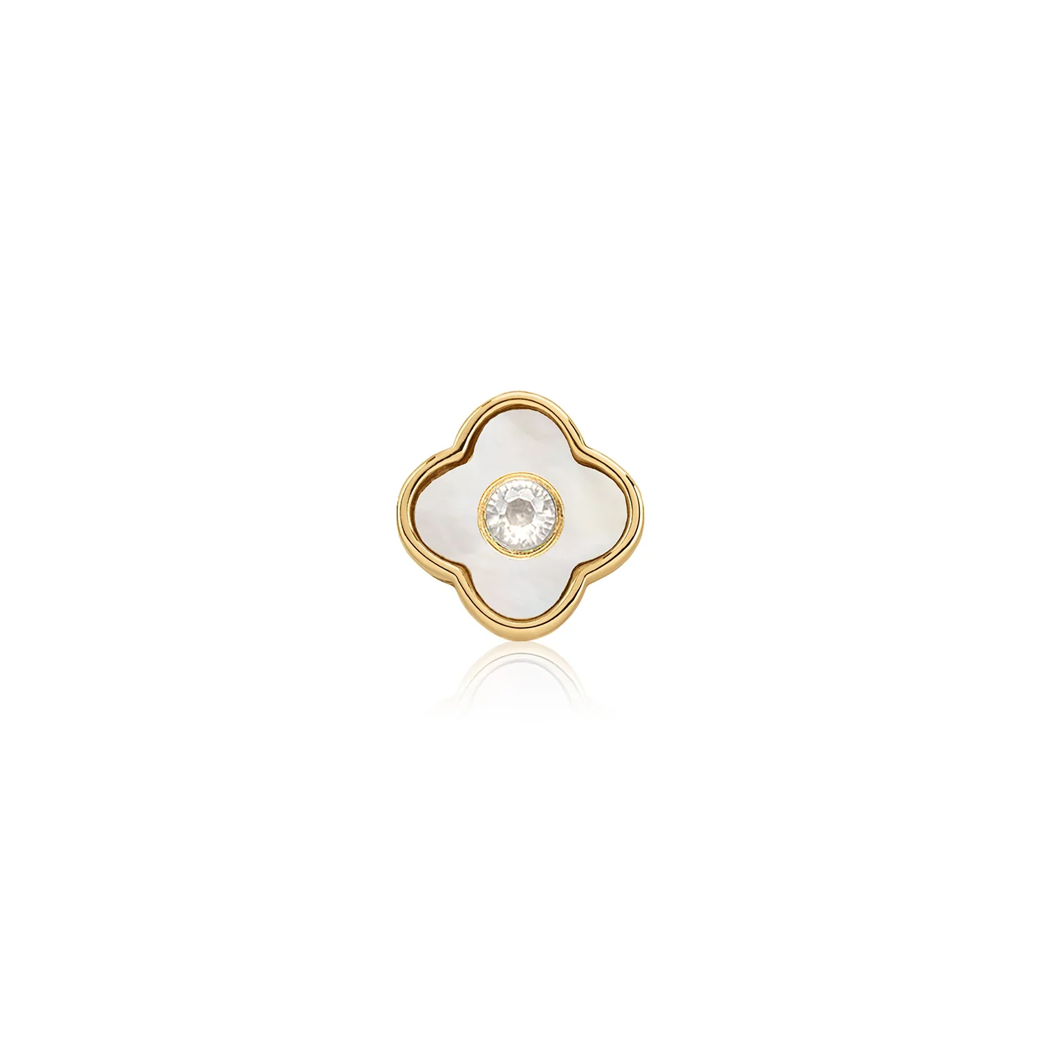 Pearl Clover Charms (Gold) - Birthstones - Image 8
