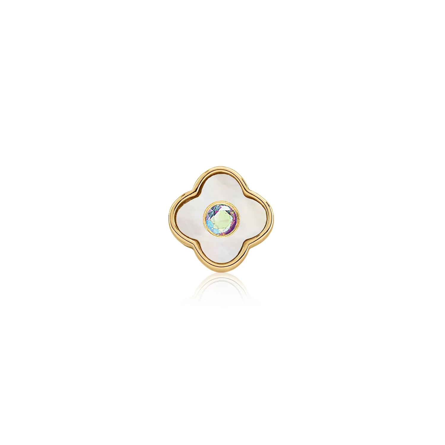 Pearl Clover Charms (Gold) - Birthstones - Image 9