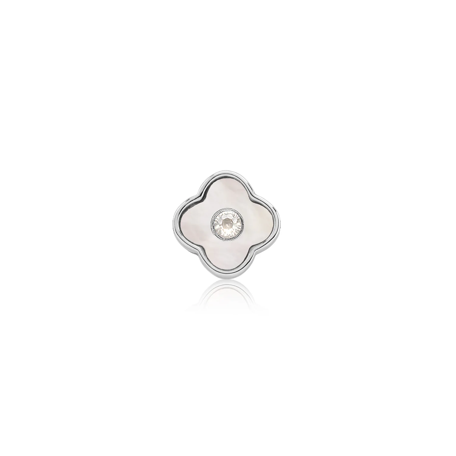 Pearl Clover Charms (Silver) - Birthstones - Image 7
