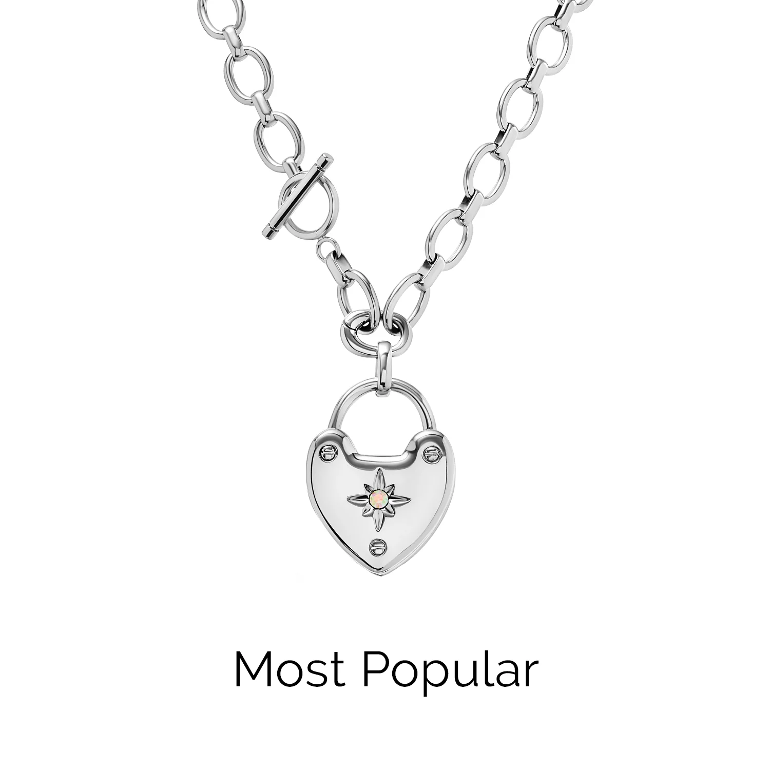 Photo Love Locket Necklace (Silver) - Image 11