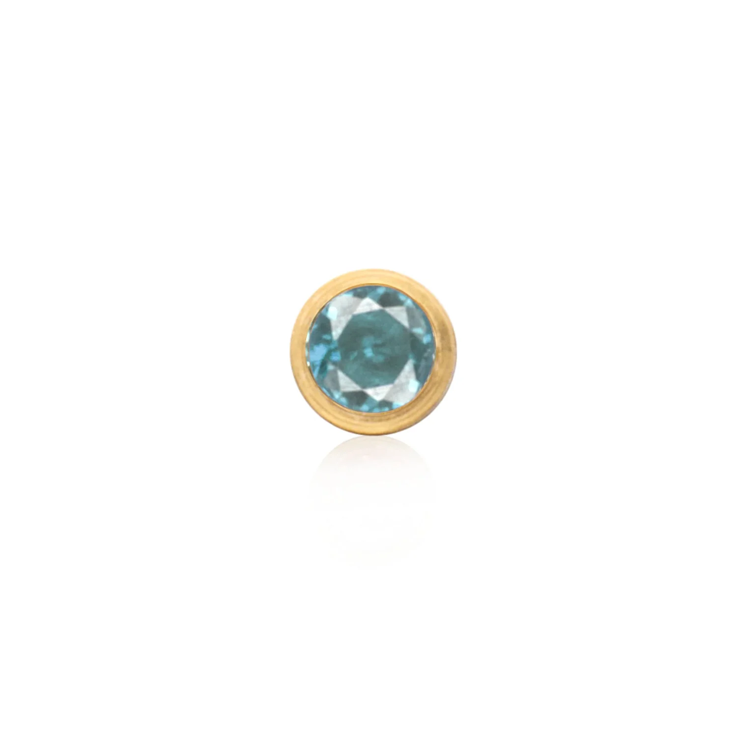 Round Birthstone Pendant (Gold) - Image 4