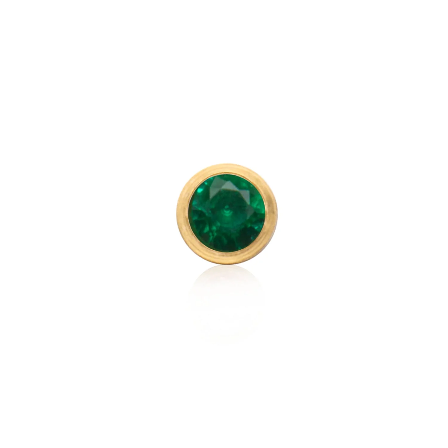 Round Birthstone Pendant (Gold) - Image 6