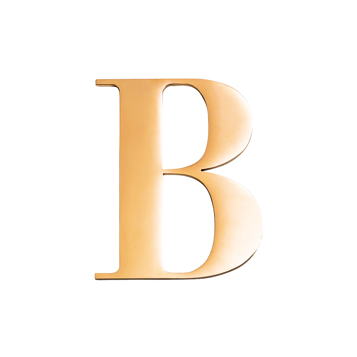 Metal Key Ring Letter (Gold) - Image 2