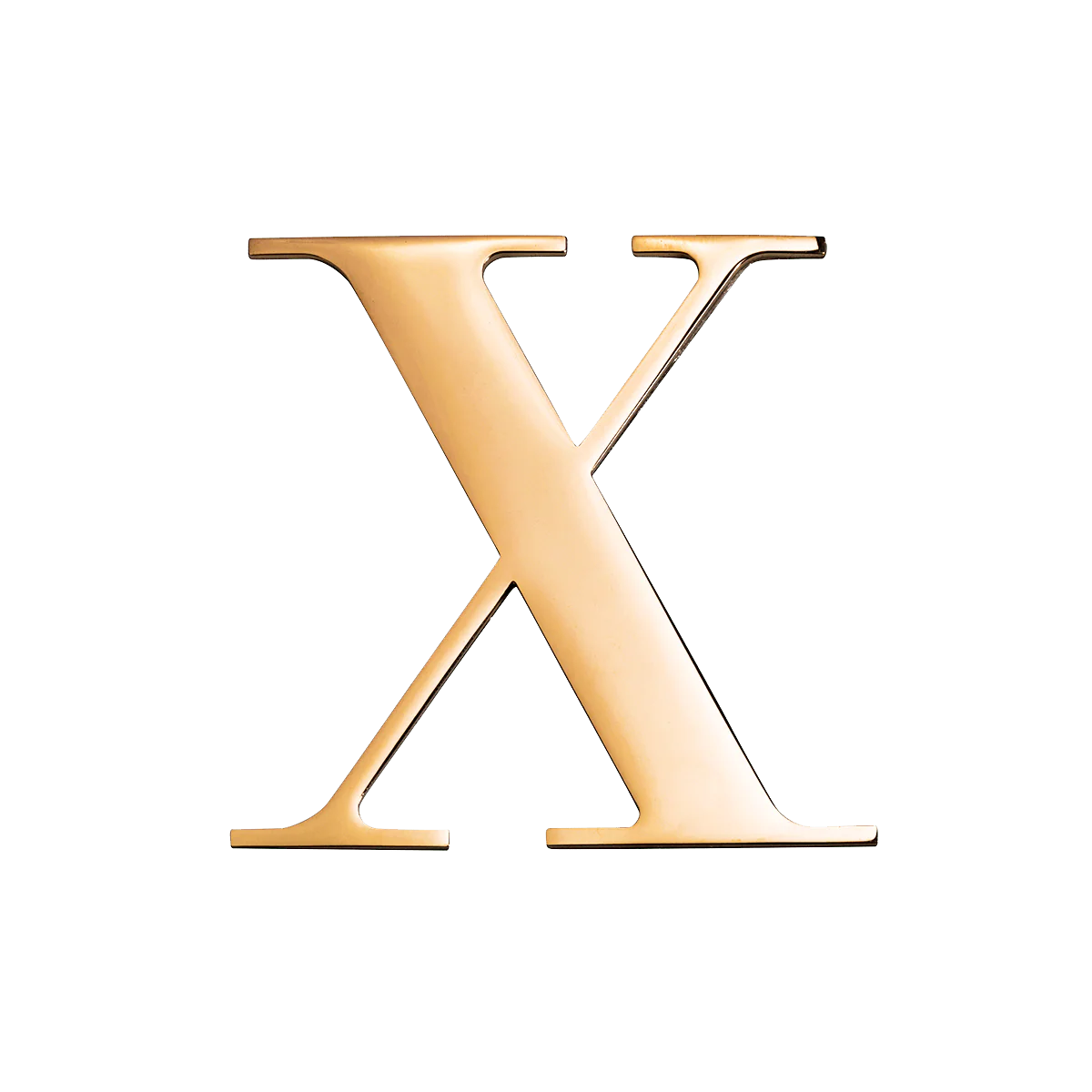 Metal Key Ring Letter (Gold) - Image 24