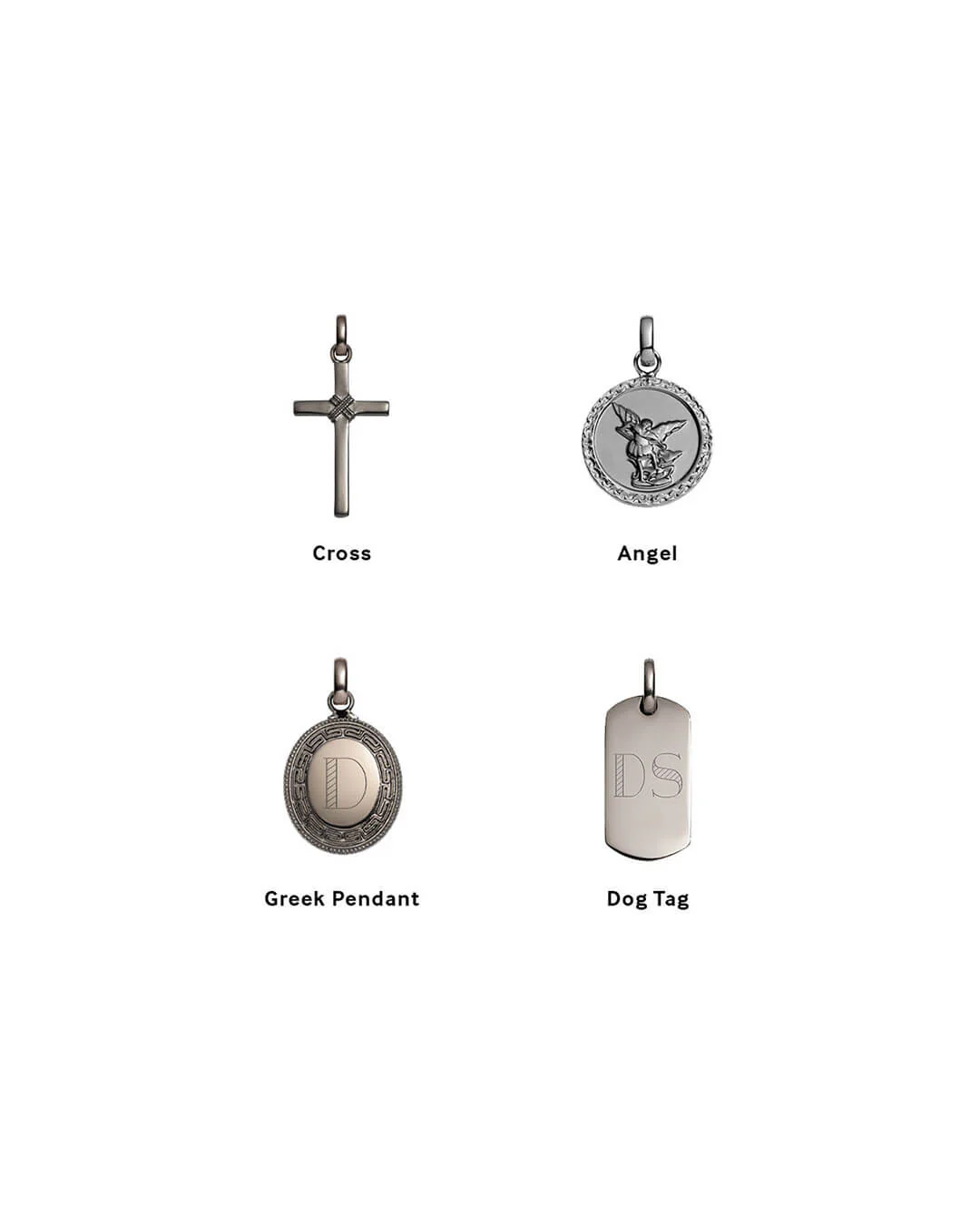 Rope Chain Necklace 20 in (Gun Silver) - Image 5