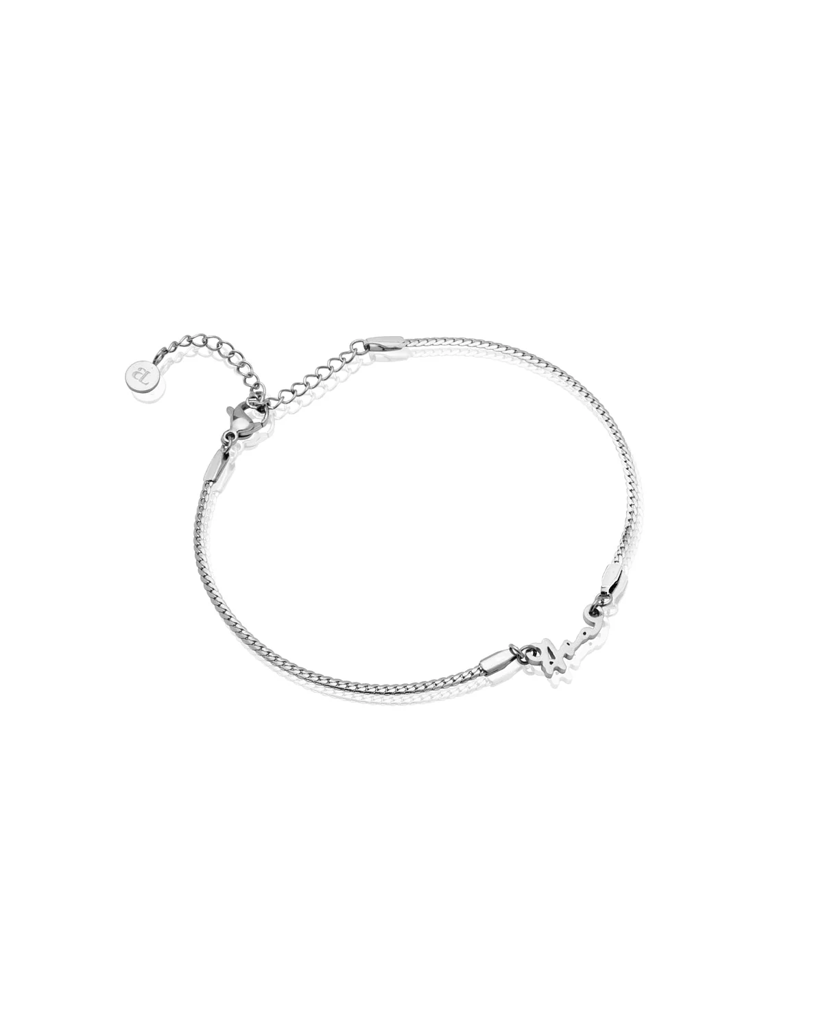 Signature Name Anklet (Silver) - Image 6