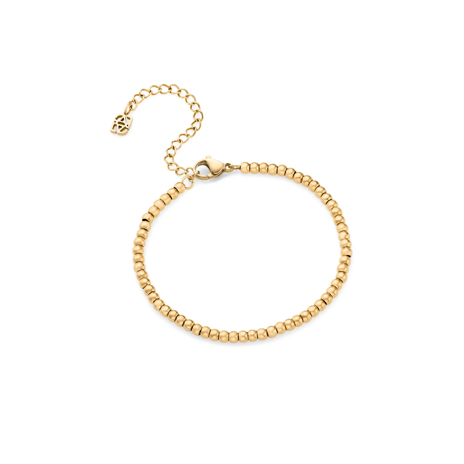 Small Beaded Bracelet (Gold) - Image 2