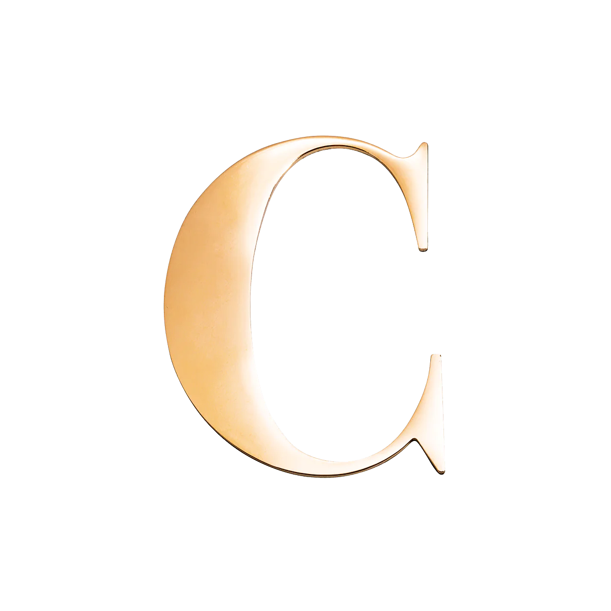 Small Metal Letter Pins (Gold) - Image 3