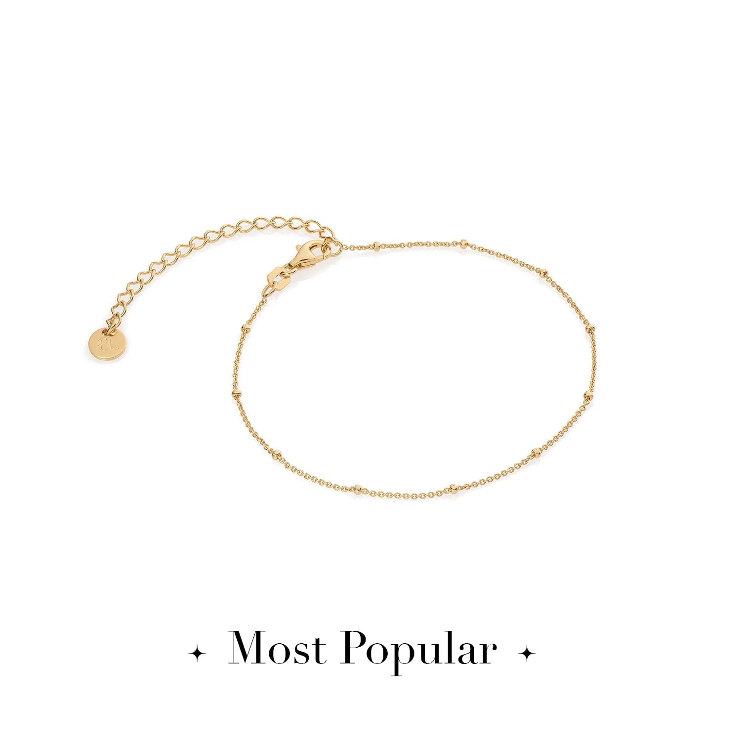 Sphere Chain Bracelet (Gold) - Image 3