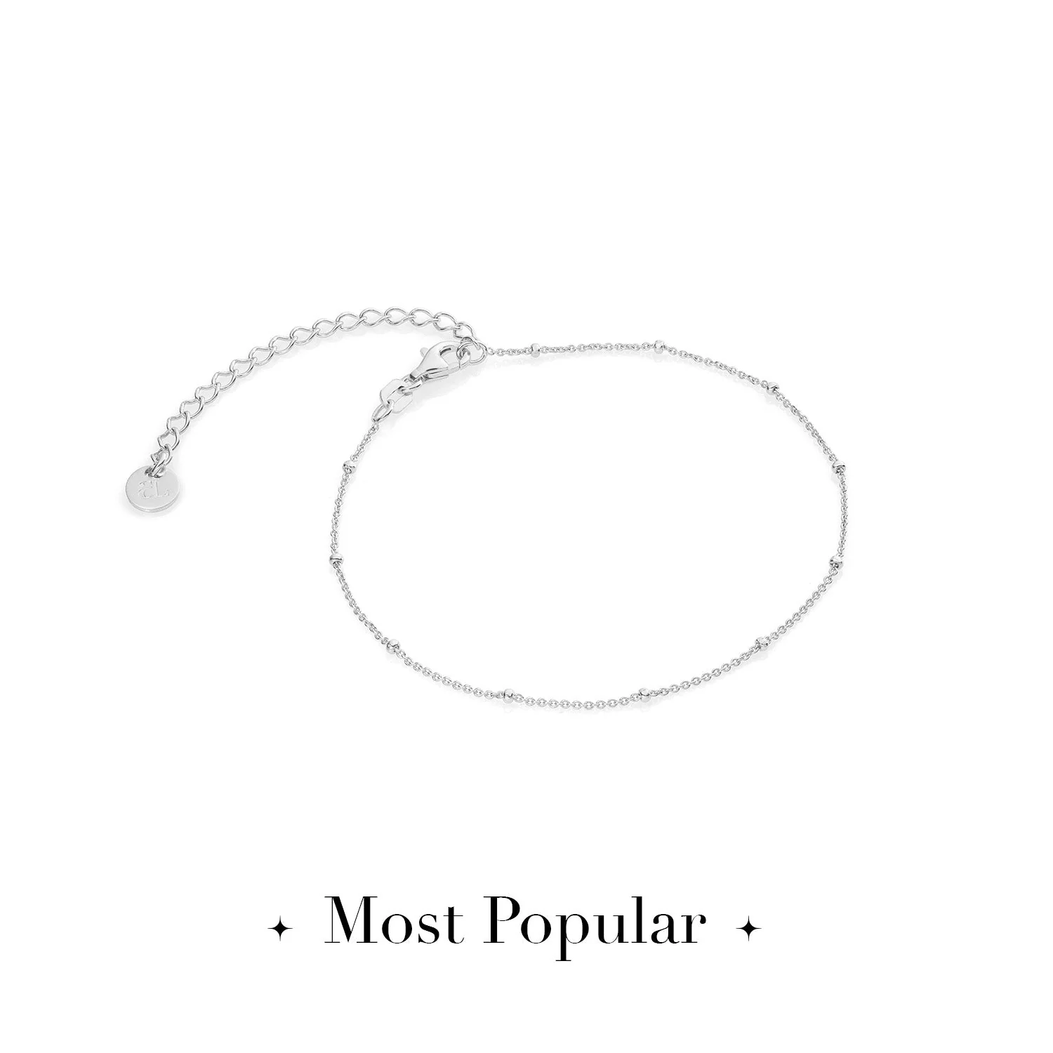 Sphere Chain Bracelet (Silver) - Image 3
