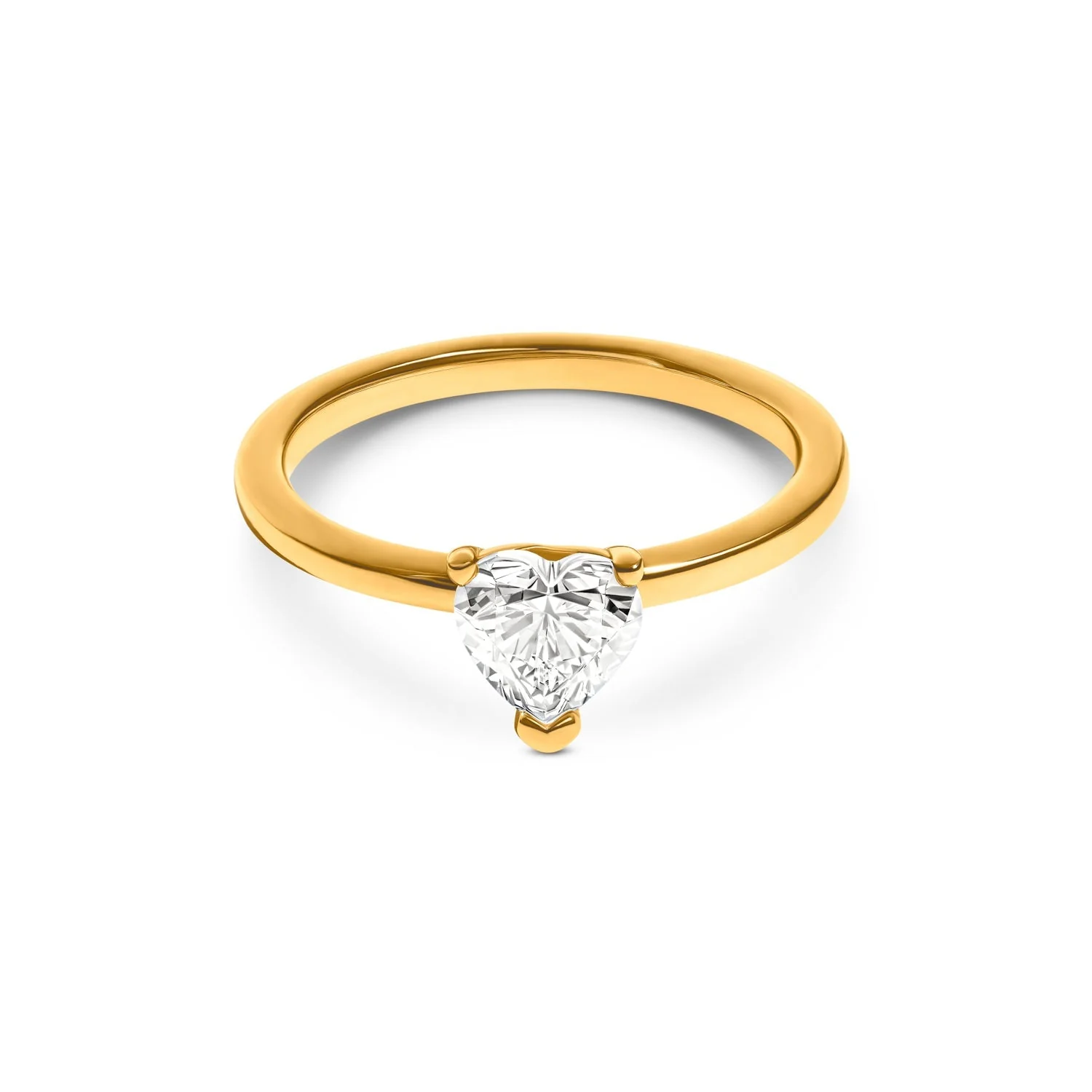 Birthstone Heart Legacy Ring 1ct (Gold) - Image 10