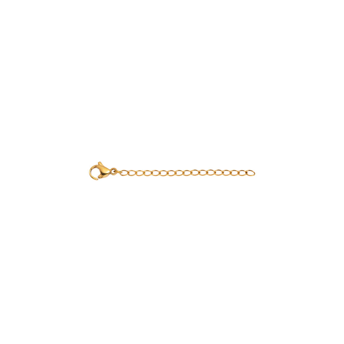 Sterling Silver Chain Extender (Gold).