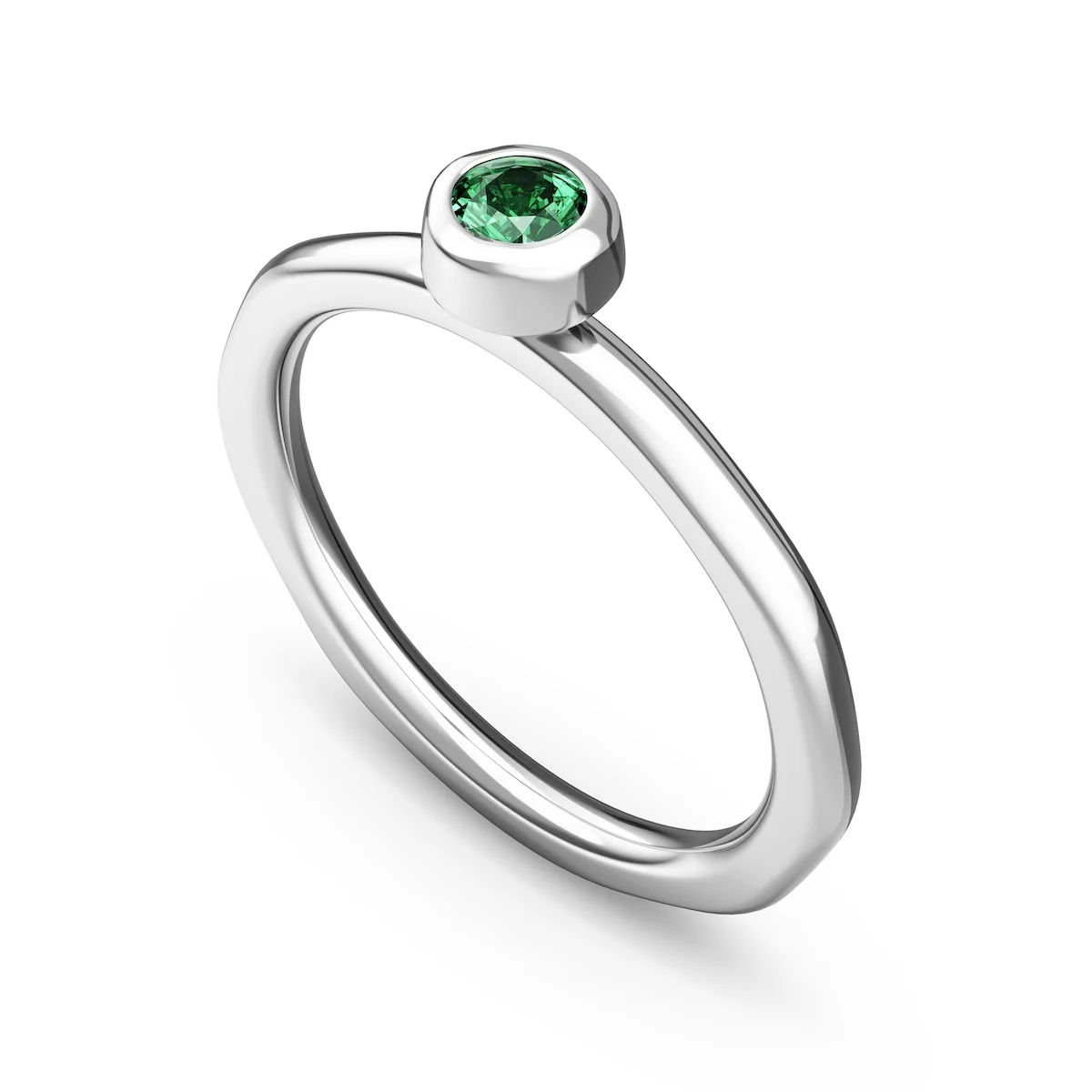 Fine Molten Organic Birthstone Ring (Silver) - Image 14