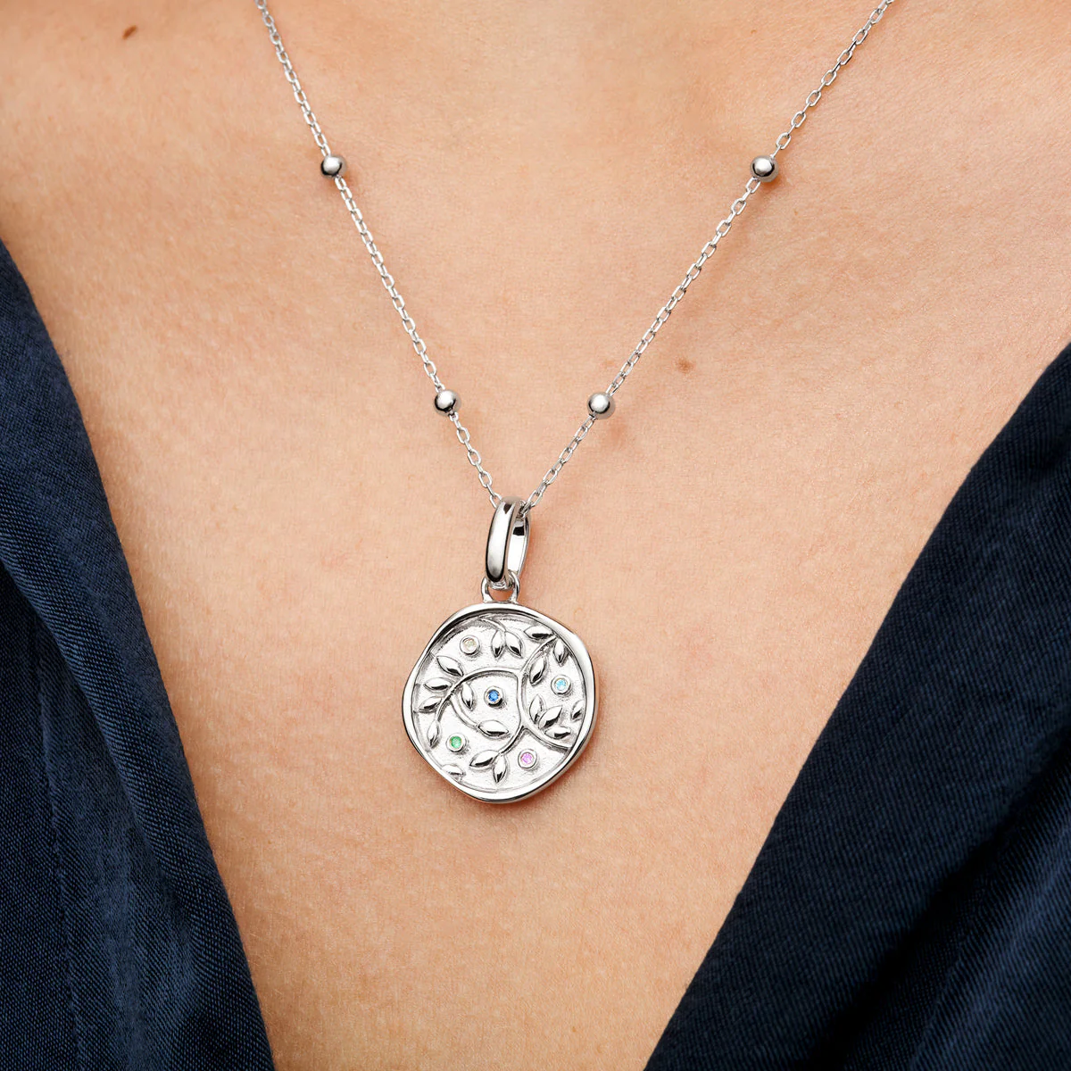 Tree of Life Necklace (Silver) - Image 2