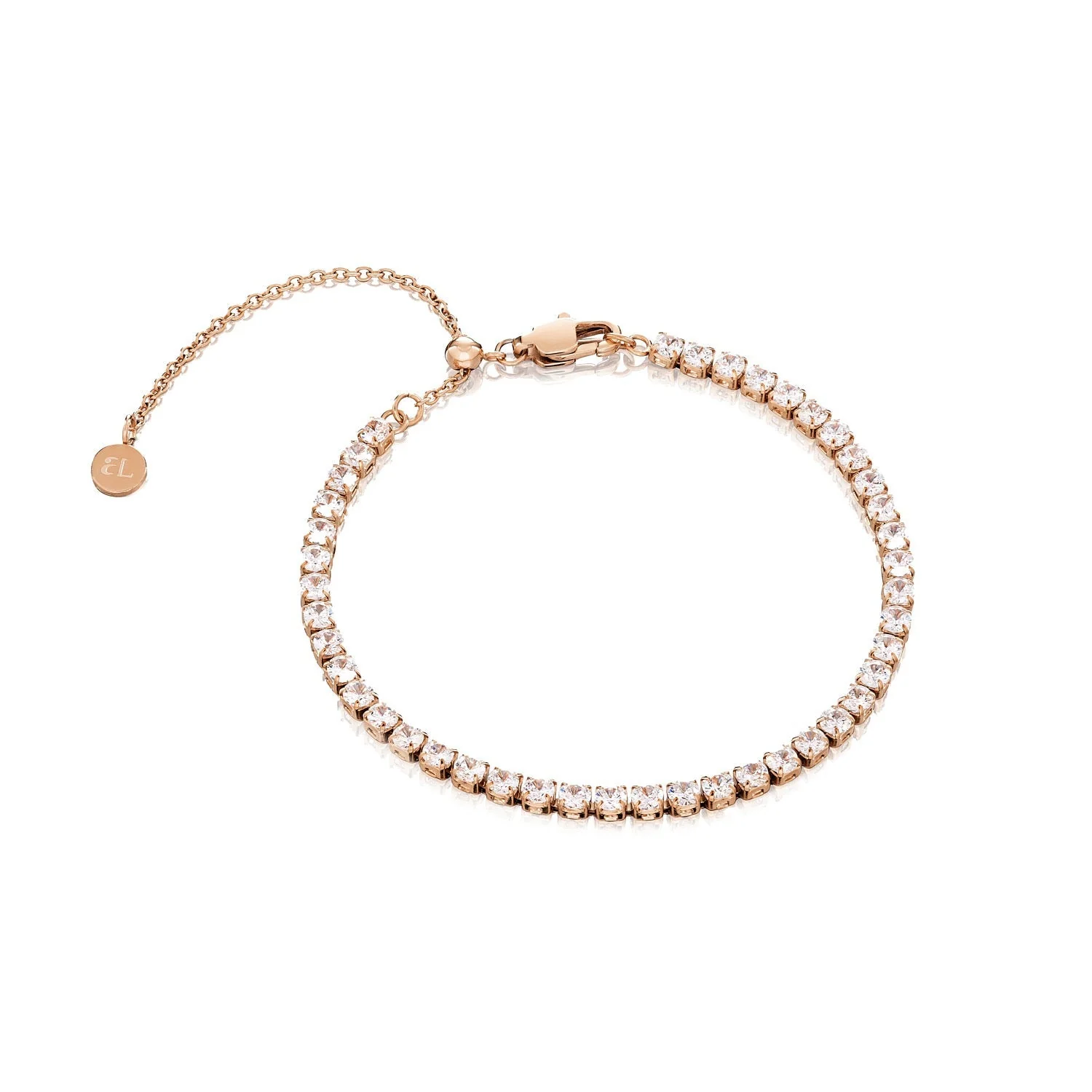 Tennis Bracelet (Rose Gold) - Image 6
