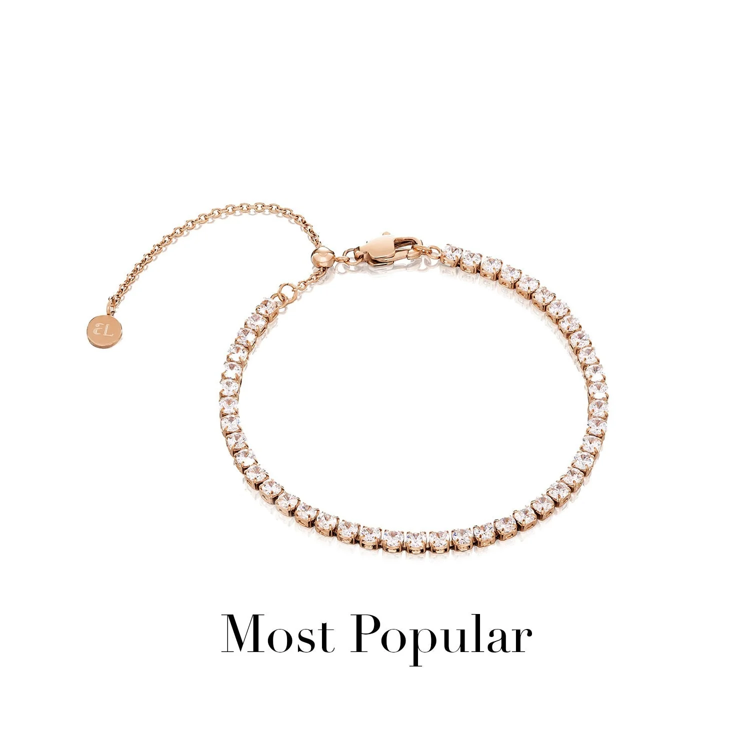 Tennis Bracelet (Rose Gold) - Image 7