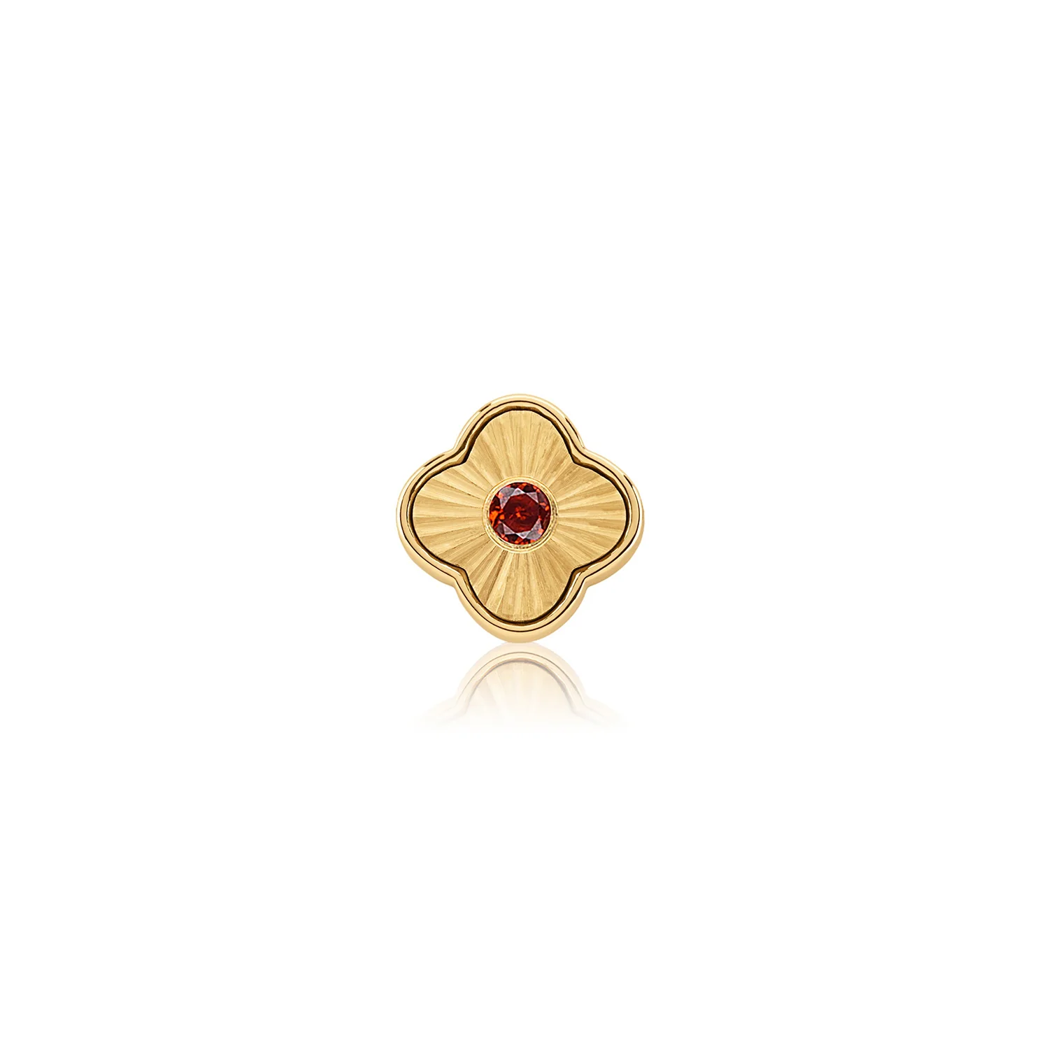 Textured Clover Charms (Gold) - Birthstones - Image 6