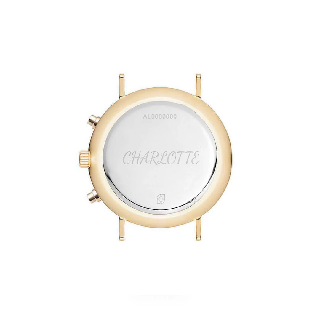 Two Tone Pearl Link Nueva 40 Watch - Image 7