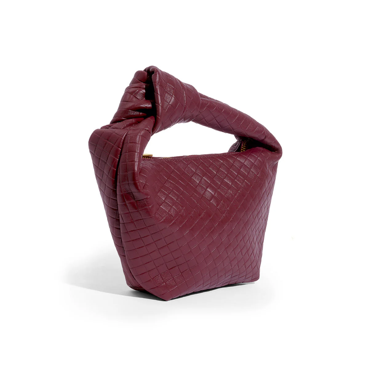 Vienna Mini Leather Bag (Burgundy) - Image 6